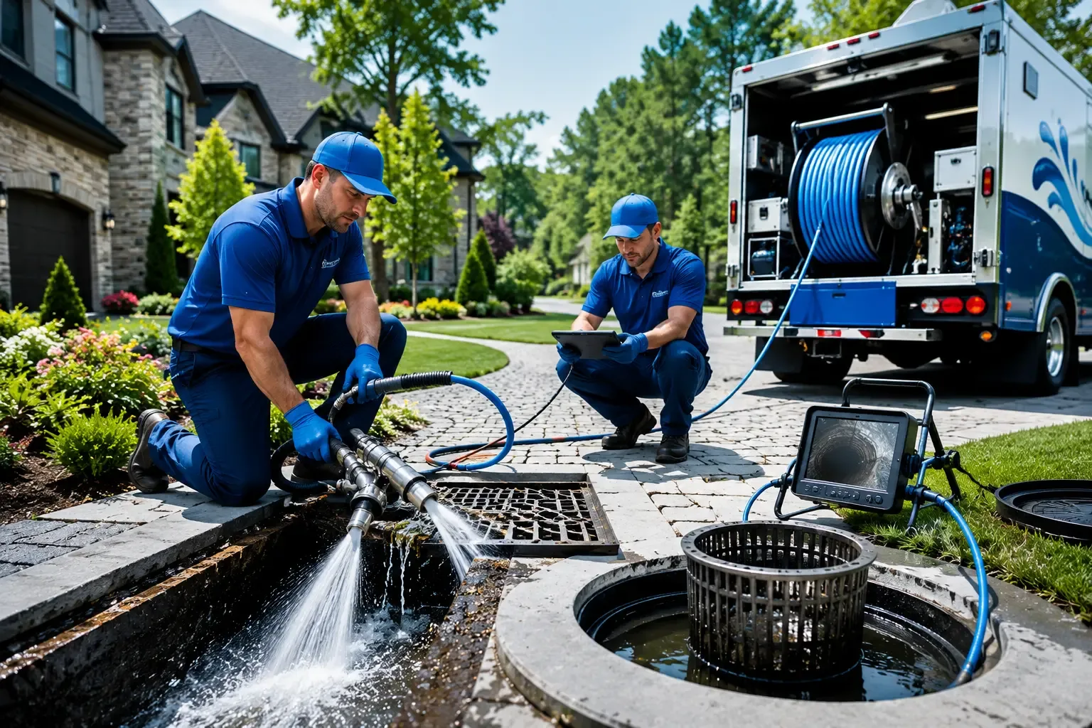 Local outdoor drain cleaning professionals in Walnut Hill, IL